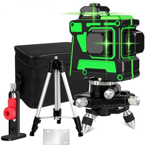 Professional New Arrive Angle display level laser 12 line laser level green 360 degree machine tool