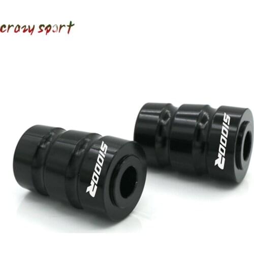 Handlebar Grips Bar Ends Hand Grip plug Slider End Caps For BMW S1000R S1000 R S 1000R 2014-2018 2017 Motorcycle Accessories