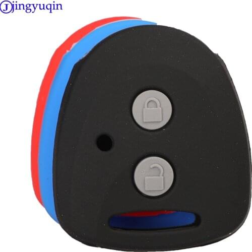 Jingyuqin 2B Remote Car Key Silicone Cover Case for TOYOTA Grand New Avanza Daihatsu Xenia PERODUA Alza Myvi Axia Perodua