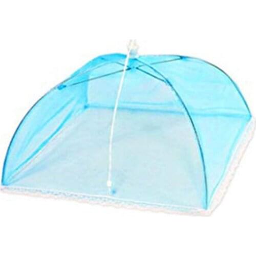 Pop-Up Mesh Screen Protect Food Cover Tent Dome Net Umbrella Picnic Kitchen Folded Mesh Anti Fly Mosquito Umbrella