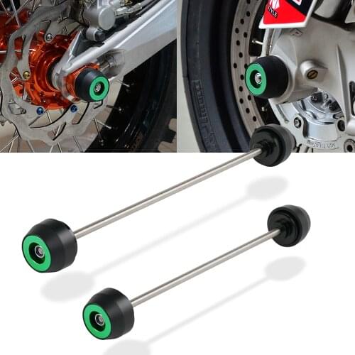 Motorcycle Front Rear Axle Sliders Wheel Protector For Kawasaki ZX-10R ZX10R ZX 10R 2016-2020 2017 2018 2019