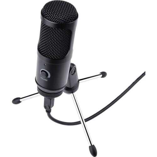 Recording USB Condenser Microphone Professional Studio Microphones For PC Computer Laptop Voice Podcasting For Youtobe Mic Stand