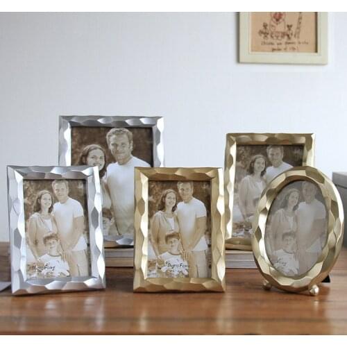 Gold, Silver, Creative Geometric Three-dimensional Picture Frame, Shadow Building, Library, Furniture, Home Decoration