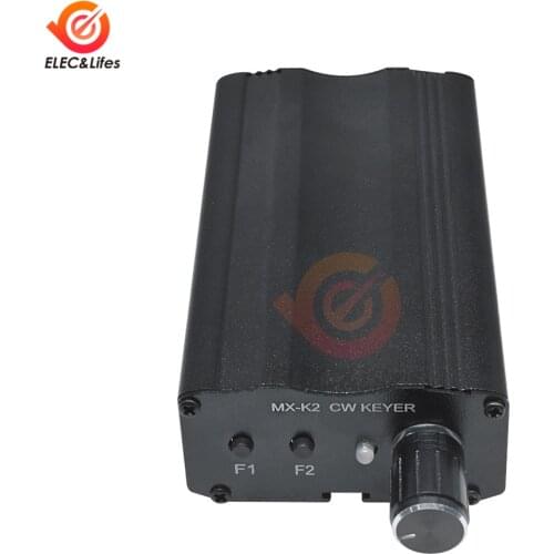 1Pcs MX-K2 CW Auto Memory Key Contoller Morse Code Keyer For Ham Radio Amplifier With Recording Message Storage Functions