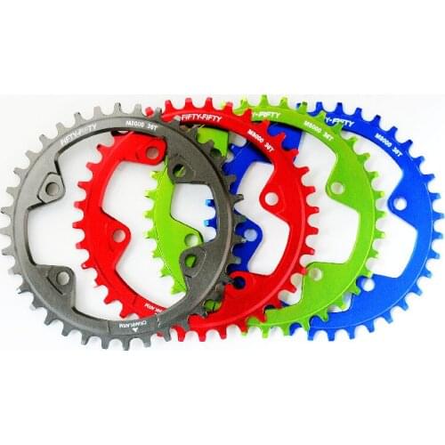 FIFTY-FIFTY 11s 96 BCD MTB Chain Rings Mountain Bikes Hollow Repair Crankset Tooth Aluminum Chainring For M7000/M8000M9000 Crank