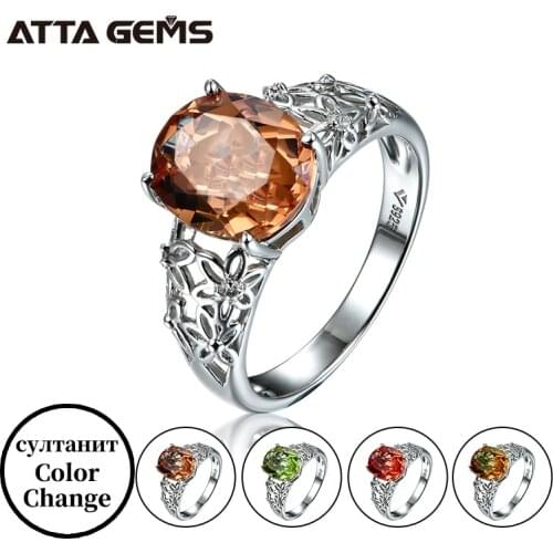 ATTAGEMS Women's Silver Rings