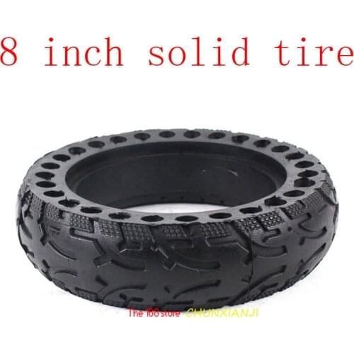Lightning shipment 8"tubeless tyre 8-inch honeycomb solid tire for Electric Self Balancing Hoverboard Scooter