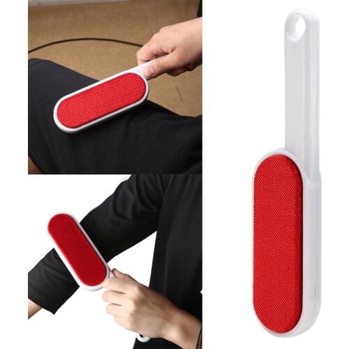 Double Sides Lint Brush Anti Static Coat Clothes Brush Lint Dust Remover Brush For Wool Cleaning Device