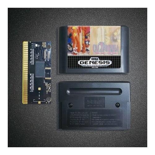 California Games - 16 Bit MD Game Card for Sega Megadrive Genesis Video Game Console Cartridge