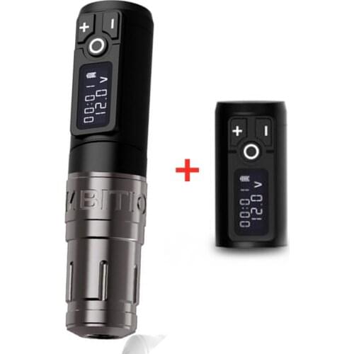 AMBITION Storm Wand Wireless Tattoo Pen Machine Brushless DC Motor Fast Charging 1950 mAh Lithium Battery for Body Art