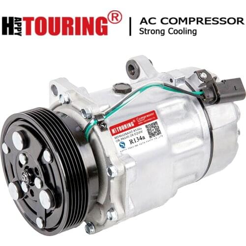 For VOLKSWAGEN GOLF IV AC Compressor 1J0820803A 1J0820803B 1J0820803F 1J0820803G 1J0820803J 1J0820803K 1J0820803L 7H0820803B