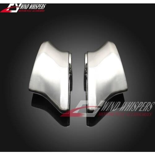 Chrome Housing Bucket Mounting Brackets turn signal Brackets Bucket For Harley Street Glide Harley Touring Electra Glide