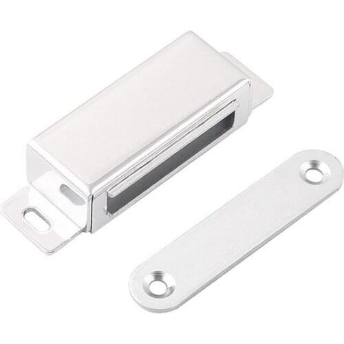 Stainless Steel Cabinet Door Catch- 25kg Magnetic Catch for Kitchen Cupboard Wardrobe Closet Closures Cabinet Door Drawer Latch