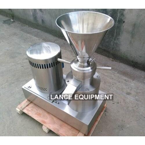 Stainless steel peanut butter machine