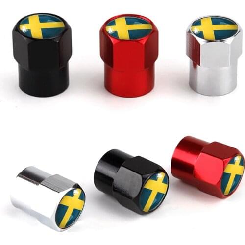Mini Hexagon Car Valve Cap Wheel Tire Valve Caps Car Styling Dustproof Cover For Jaguar XF XK XKR X-type XE V12 Guitar Scissors