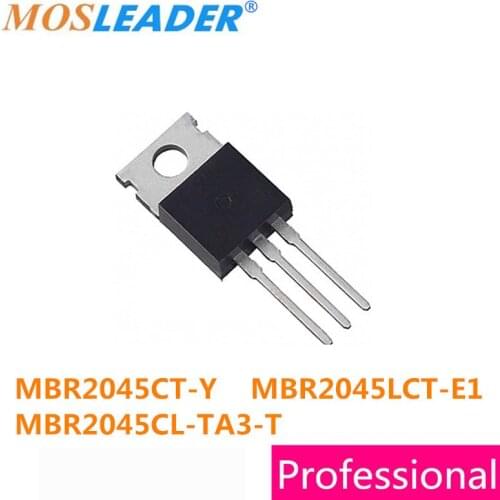 Mosleader 50pcs TO220 MBR2045CT-Y MBR2045LCT-E1 MBR2045CL-TA3-T High quality Schottky