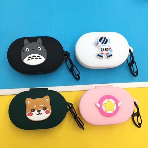 Cartoon Earphone Cover For Redmi Airdots 3 Earphone Case Cover Protective Silicone Pouch Shell for Xiaomi Redmi AirDots 3 TWS