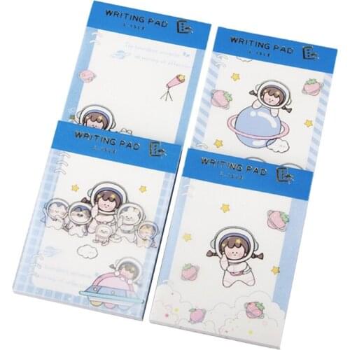 2021 New Cute Portable Note Pad Mini Writing Pad 70 Sheets/Pad Mini Notes Papers Locking Line Binding Tearable School Supplies