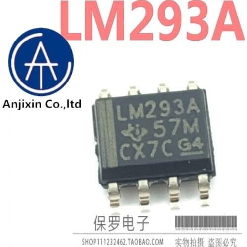 10pcs 100% orginal and new voltage comparator LM293ADR LM293A SOP-8 patch real stock