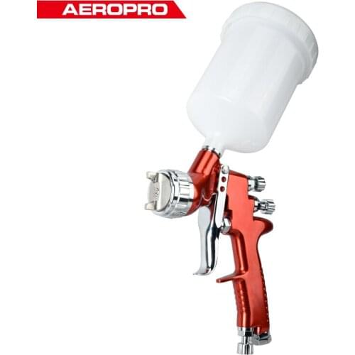 HVLP Spray Gun High Quality Auto Paint Spraying Gun Car Primer Detail Base coat AEROPRO A605 Air Spray Gun