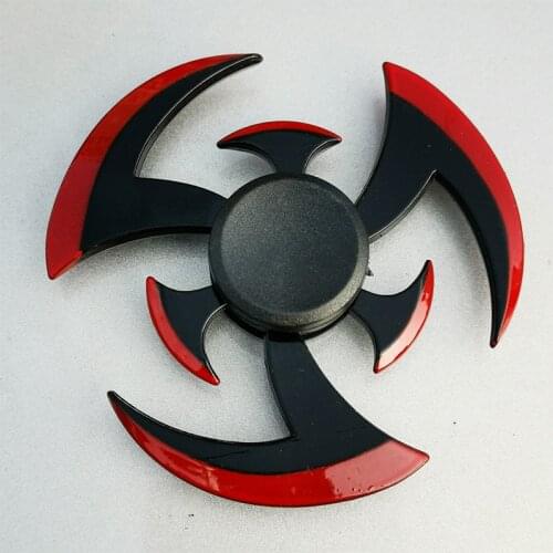 New Zinc Alloy Metal Fidget Spinner Creative Ninja Shuriken Darts Sharingan Shape Hand Spinner Gyro For Kids Stress Relief Toys