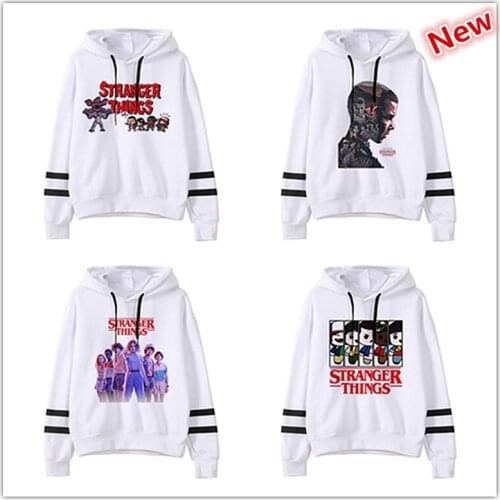 Stranger Things Season 3 Harajuku Eleven Hoodie Men/women Funny Cartoon Upside Down Sweatshirt Fashion Graphic Hoody Male/female