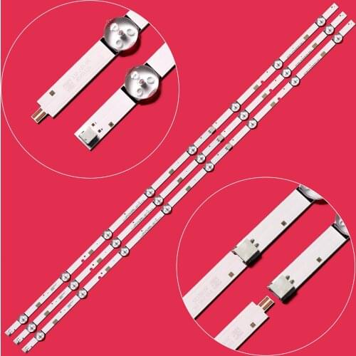 LED backlight strip 8 lamp for Samsung 40 SVC 39.5 FCOM FHD UA40J5200 CY-JJ040BGNV6H UE40J5200 HG40ND460 V5DN-395SM0-R2