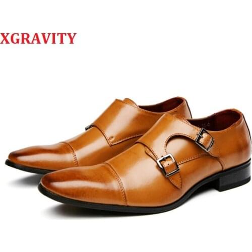 Мужские кожаные туфли XGRAVITY China At AliExpress