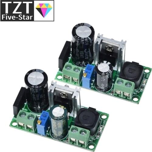 TZT LM2596T LM2596HV DC-DC adjustable step-down 3A power Supply module DC 5V-50V,3A Large current Large power