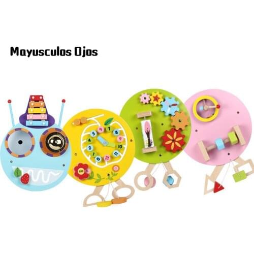 1Set Kindergarten Early Education Parent-child Children Wall Game Enlightenment Decorative Wall Caterpillar Educational Toys