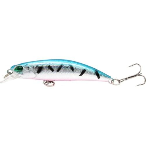 1Pc Minnow Fishing Lure 65mm 4.2g Sinking Hard Bait Wobbler Jig Bait Crankbait Carp Striped bass Pesca Fishing tackle SwimBait