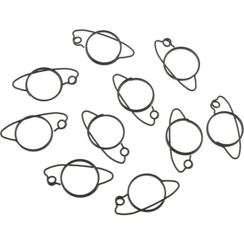 10Pcs/Lot Creative Paper Clips, Earth Paperclips, Photo Clip Clamp for Planner Office Supplies School Art Supplies