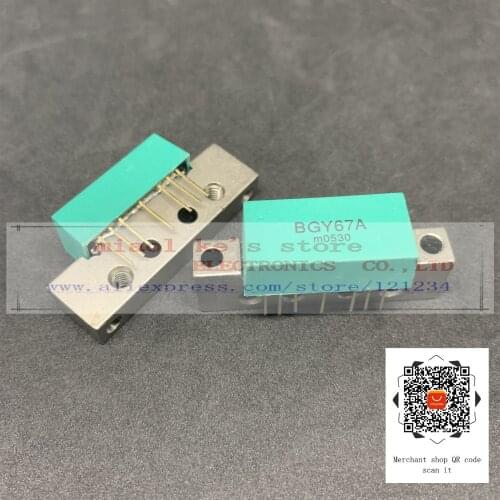 100%Original; BGY67A BGY67A-112 - IC AMPLIFIER REVERSE SOT115J. application:CATV .Current - power supply:215mA