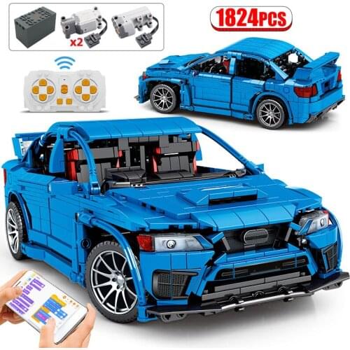 1824pcs City RC Racing Car Building Blocks Technical APP Programming Vehicle Figures Bricks Toys For Boys Gifts