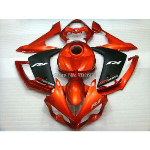 ABS Bodywork Red For YAMAHA YZF1000 R1 2007 2008 07-08 (5) Fairing Injection Mold [CK828]