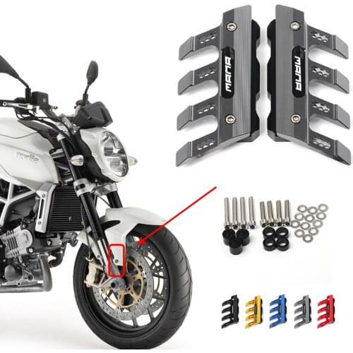 For Aprilia MANA850 MANA 850 Motorcycle Accessories Mudguard Side Protection Block Front Fender Side Anti-Fall Slider