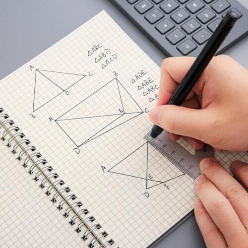 A6/A5/B5/A4 transparent Notebook Spiral Binder Planner Inner Page Inside Paper Dairy Weekly Monthly Plan To do Line Dot grid