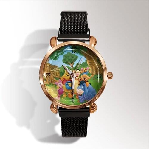 Luxury Brand Fashion 3D Cartoon Bear Quartz Watch Ladies Casual Dress Watch Children Watch reloj mujer Women Watch kadin izle