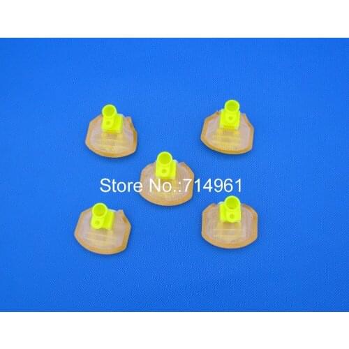 5pcs motorcycle Fuel pump mesh filter case for Suzuki Diameter 10.8 mm size 53*46 mm yellow and white color
