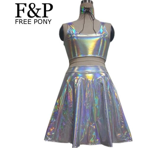 FREE PONY High Waist Skirts For Women