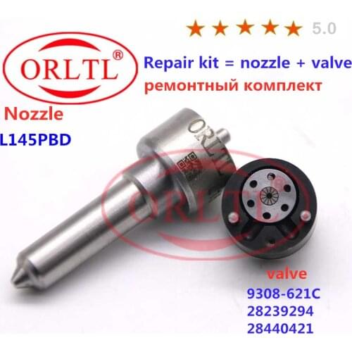 NOZZLE L145PBD INJECTOR VALVE 9308-621C REPAIR KITS ( 7135-658) FOR EJBR00403Z,EJBR01101D ,FORD,Euro 3