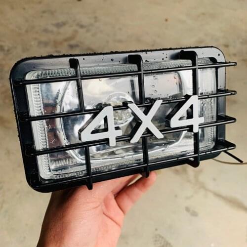 Pair 12v 55w Halogen fog light 4x4 Offroad driving head light 4WD Car truck styling replacement headlamp Auxiliary headlights