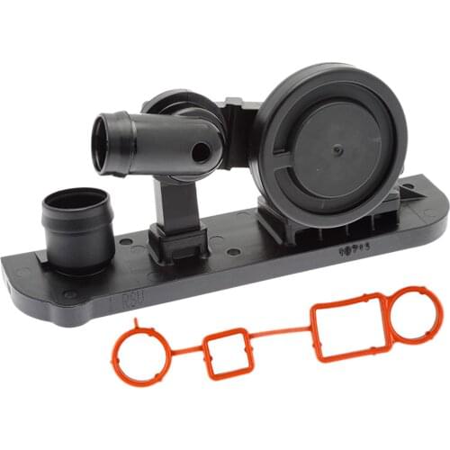 PCV Crankcase Vent Valve & Gasket Kit for VW Jetta GTI 2.0T 06F129101G Durable Stable