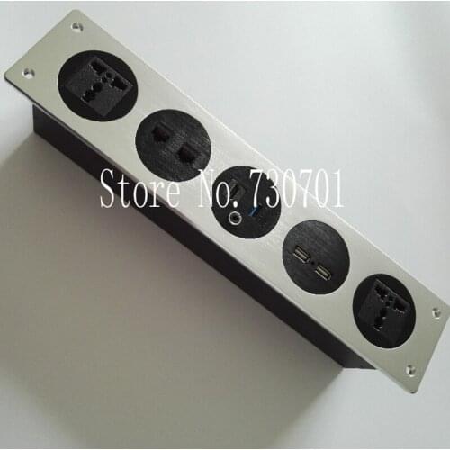 2019 high quality Factory direct sale multifunctional information socket Multimedia rj45 HDMI USB 3.0 wall socket 5pcs/set