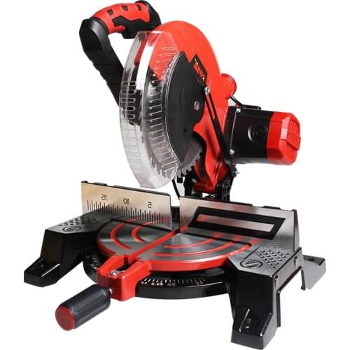 10 Inch Electric Saw Aluminum Machine 220V/1800W Multifunctional Aluminum Wood 45 Degree Cutting Miter Sawing Aluminum Machine