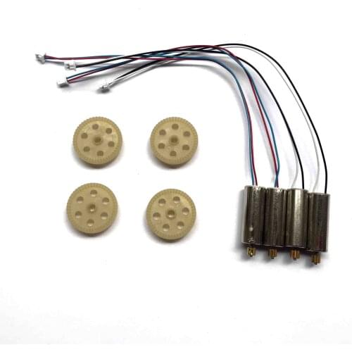 4pcs S162 GPS drone E520S JD22S rc Quadcopter spare parts Engines motor Main Gear Accessories set