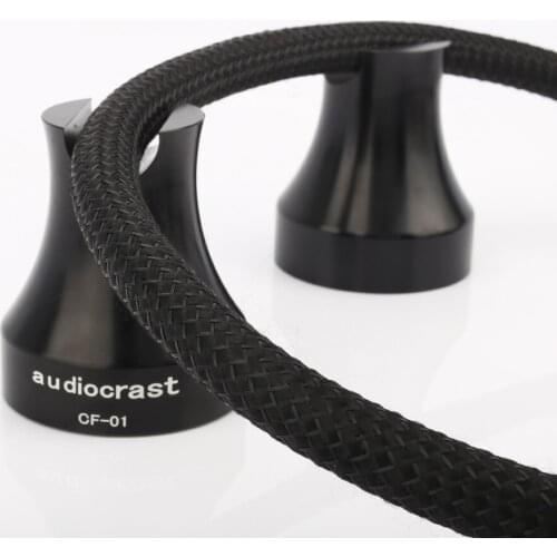 Audiocrast CF201 Booster Power/speaker Cable Riser and cable Stabilizer cable holder crimp Cable Supporter cable feet