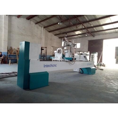 Super Quality Jinan Intech LFL3030 Automatic Chuck Cnc Wood Turning Lathe