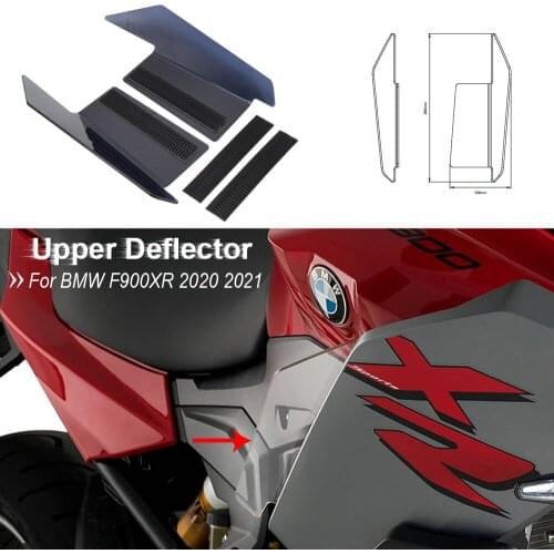 For BMW F900XR 2020 2021 F 900 XR NEW Motorcycle Upper Deflector Side Windshield Windscreen