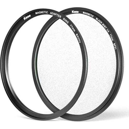 Kase Magnetic Black Mist 1/4 Filter with Magnetic Adapter Ring